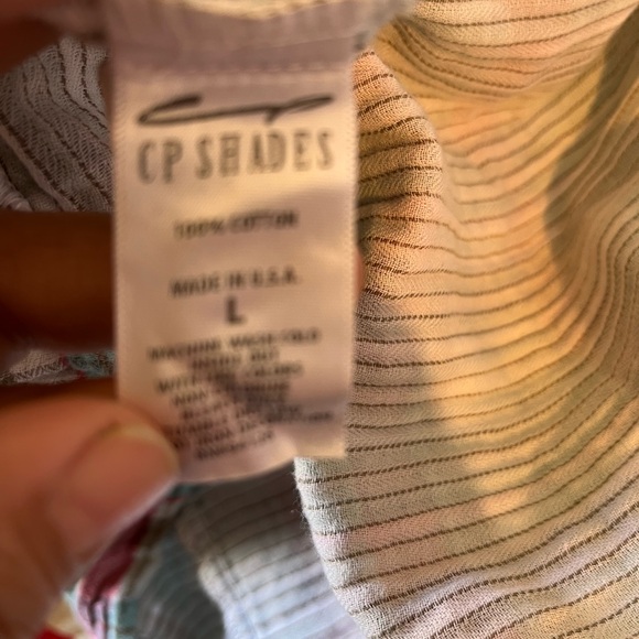 CP Shades Multicolor Plaid Tunic Top - Picture 4 of 4